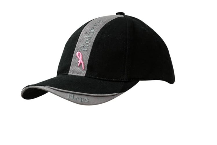 Picture of Brushed Heavy Cotton Cap with Crown Insert & Peak Indent