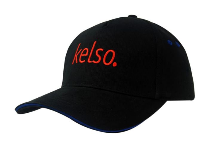 Picture of Brushed Heavy Cotton Cap with Sandwich Trim