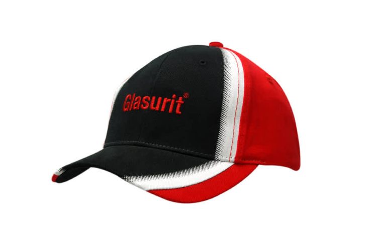 Picture of Brushed Heavy Cotton Cap with Shadow Print on Crown & Peak