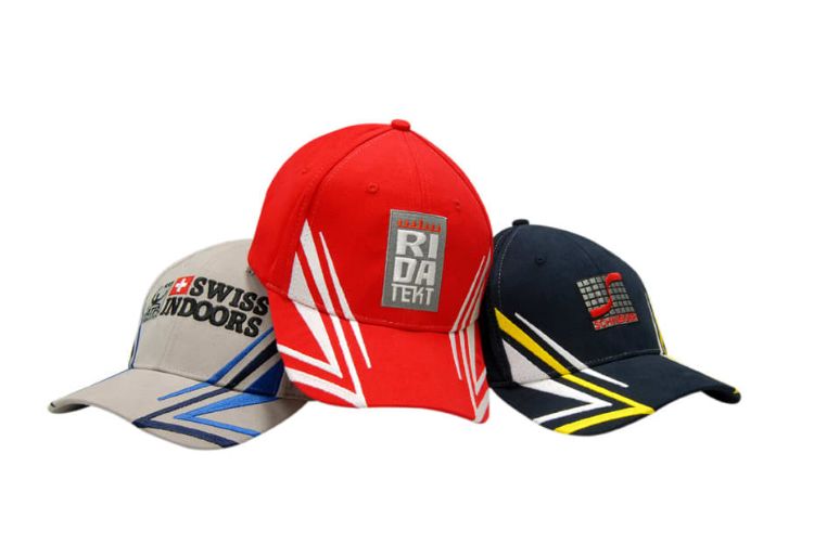 Picture of Brushed Heavy Cotton Cap with Peak & Crown Strike Embroidery