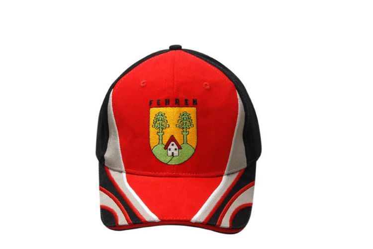 Picture of Brushed Heavy Cotton Cap with Sandwich Trim and Crown/Peak Inserts & Embroidery