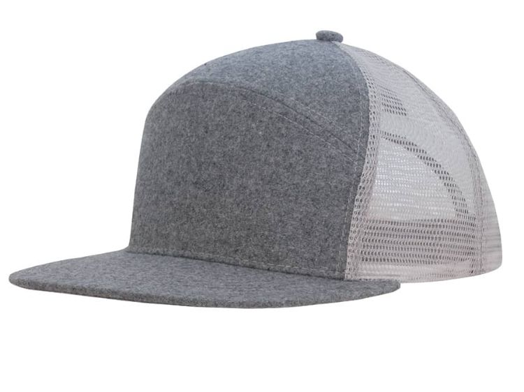 Picture of Premium American Twill A Frame Cap with Mesh Back